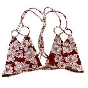 Acacia Bikini Top in ‘Rust Magnolia’